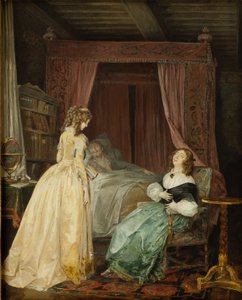 スウェーデンのクリスティーナ女王（1626-89）Saumaise客員教授（1588-1653）1794
